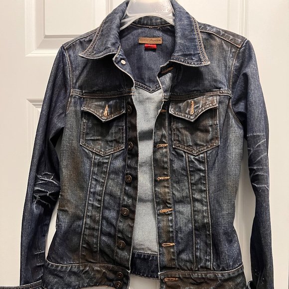 Guess Premium Jean jacket small - Picture 1 of 9